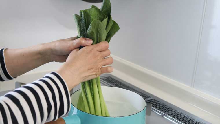 旬野菜1つで作り置き♪スガさんの「小松菜」副菜レシピフーディストノート