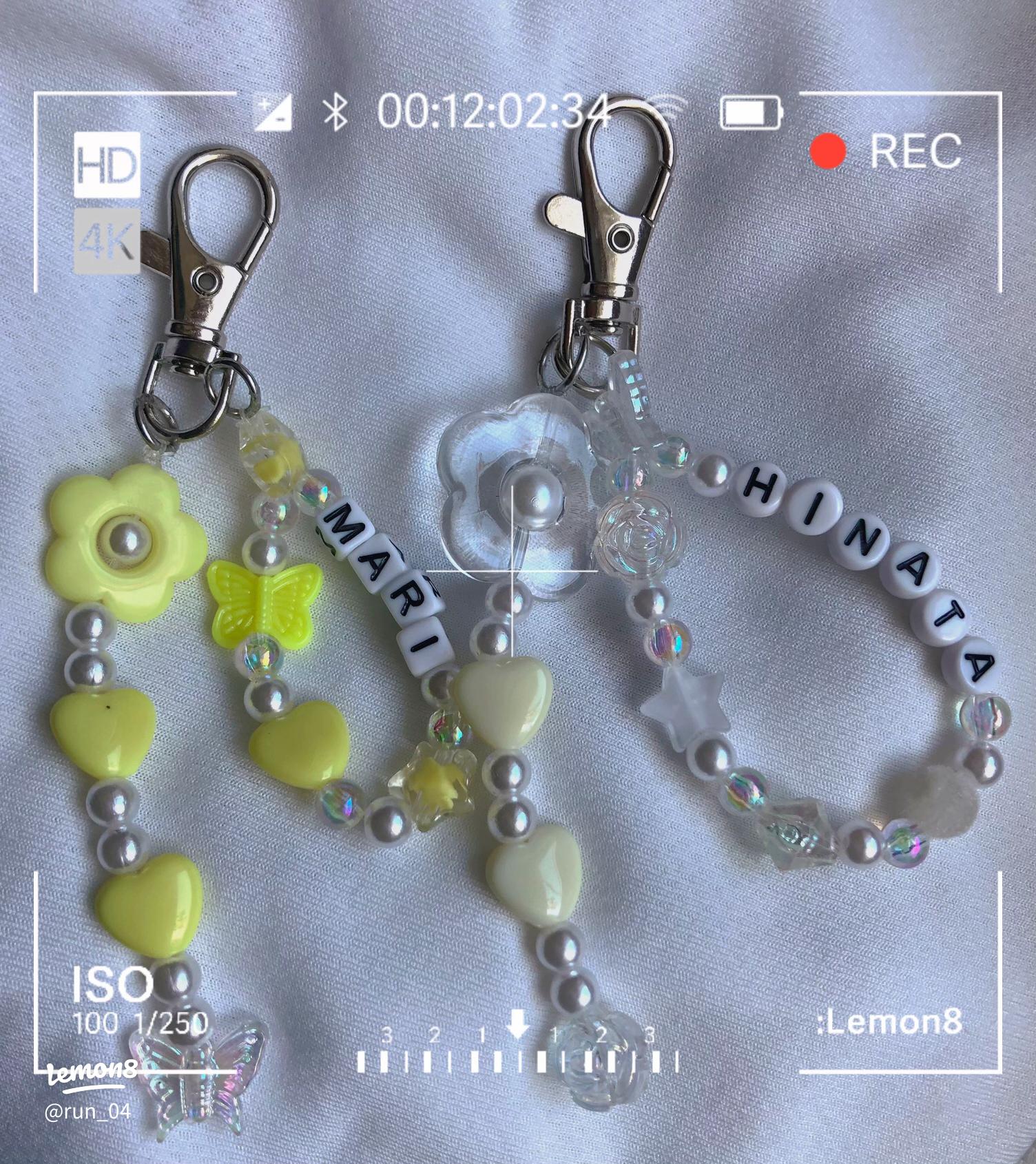 キット ビーズ キーホルダー キット ☆アクセサリーキット☆ハンドメイド☆パーツ☆素材☆キッズアクセサリー☆かわいい☆ゆめかわいい☆パステルFANCY♡ぷらんたん