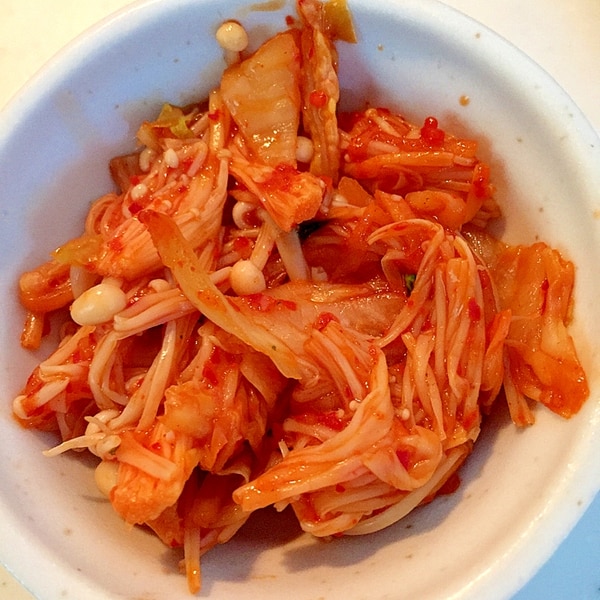 箸が止まらない♡コク旨辛!豚キムチのふわとろ卵炒め