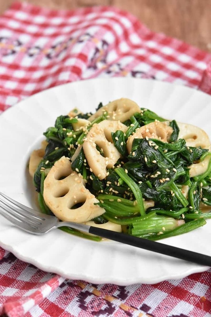 ５分で副菜！冷凍ほうれん草でゴマ和え