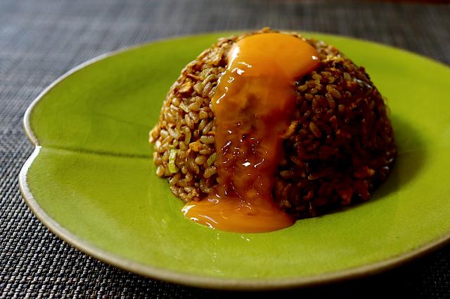 黒チャーハンかんたんレシピ桃屋