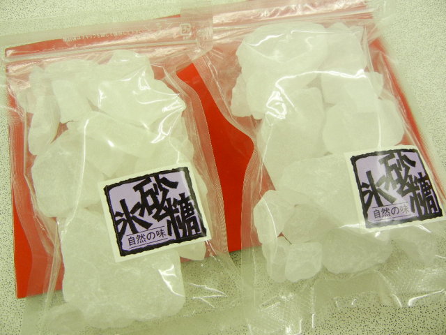 一歩氷砂糖 30g 30袋入り 単品参考上代50円 -駄菓子通販 駄菓子とおかしのみせエワタリ
