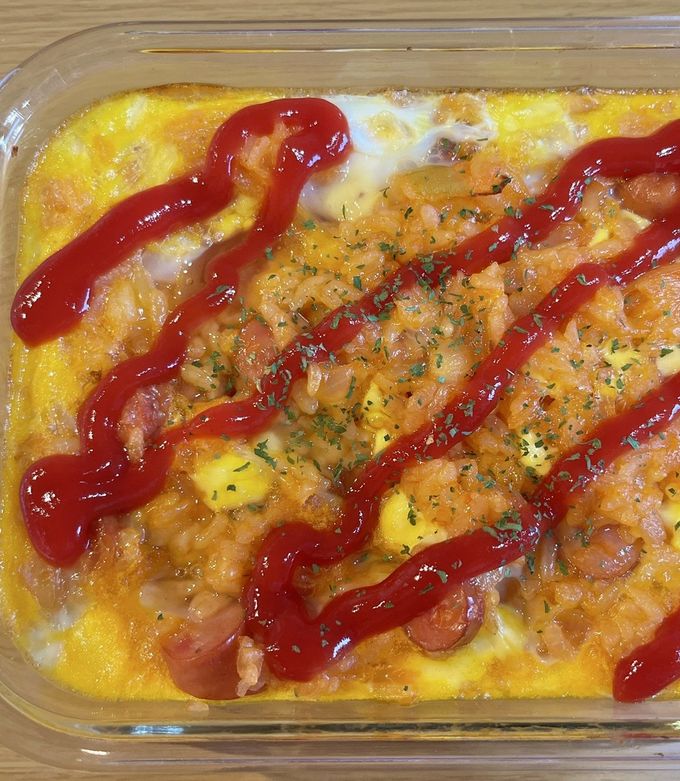 きれいな形に包むコツ！オムライスの基本レシピ