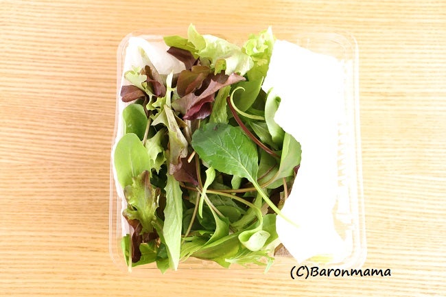 コストコで『果実堂 オーガニックベビーリーフ』がたっぷり入って美味しい！買てみた