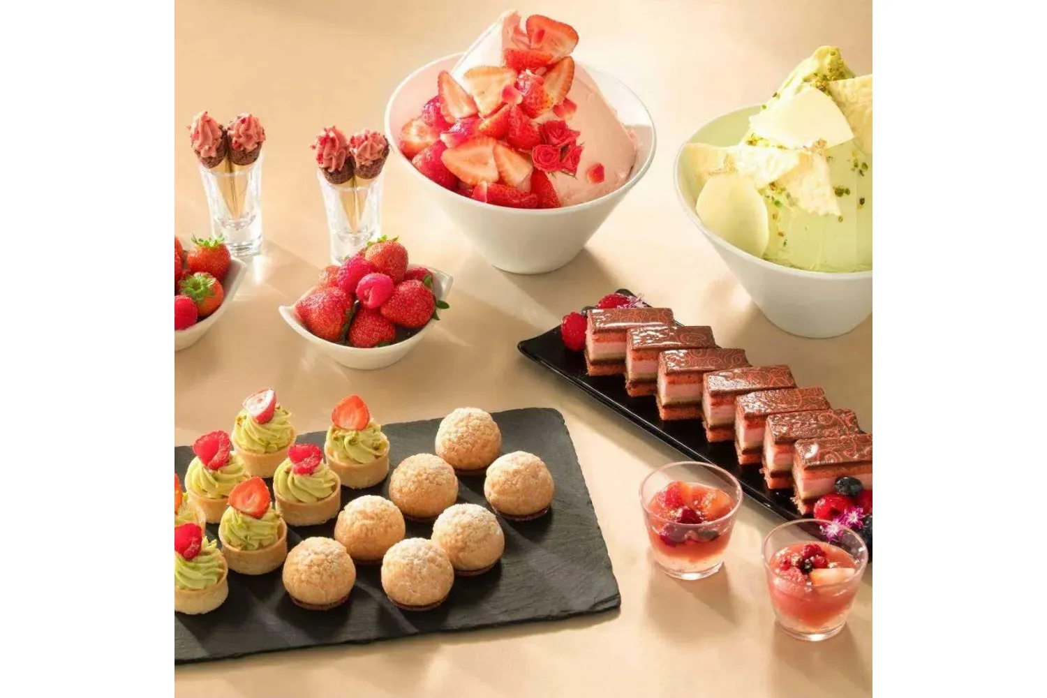 グランドプリンスホテル新高輪 ランチブッフェ バイキングじゃないよ: アラフィフ世代の着物学