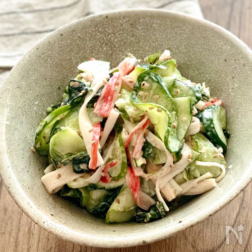 カニカマときゅうりのさっぱりナムルレシピ