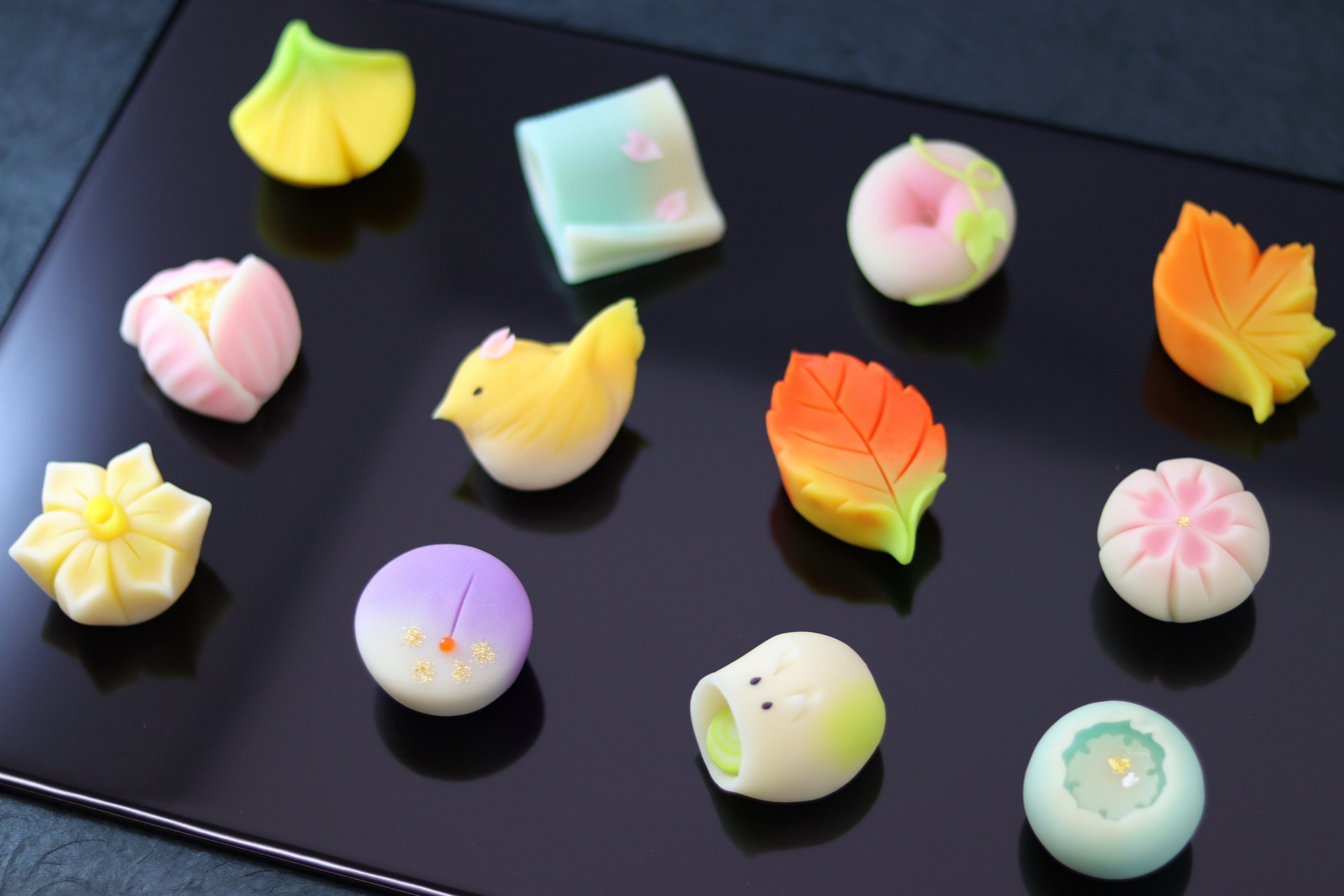 クリスマス練り切り和菓子 10個 ギフト対応可 サンタクロースブーツ クリスマスツリー トナカイ クリスマス菓子kasuriya 旅する久世福e商店