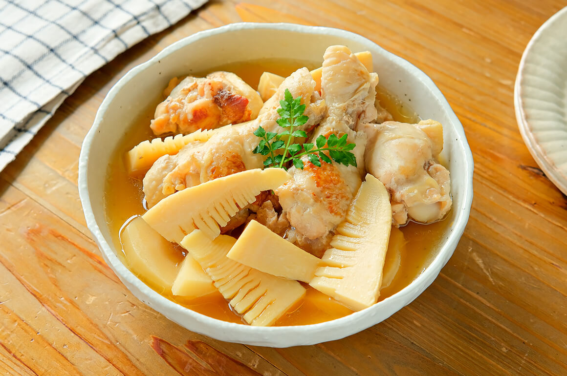 農家直伝！たけのこレシピ 春を味わう「たけのこと手羽先の酢醤油煮」ご飯がススム濃い～味がクセになる！『あたらしい日日』こんな時代のニューノーマルな暮らし方。食と農、生活情報をお届けします