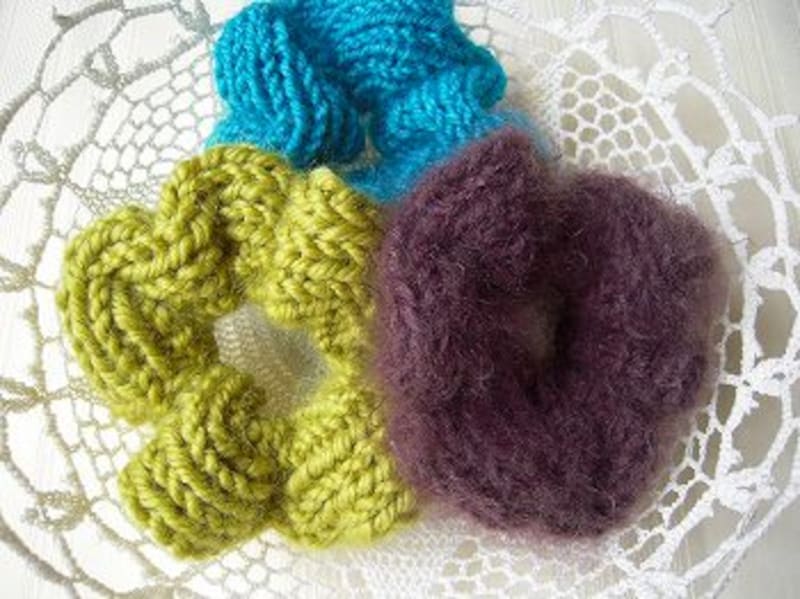 指編みの簡単シュシュの作り方 手順8その他ファッション アトリエハンドメイドレシピ 作り方 と手作り情報サイト