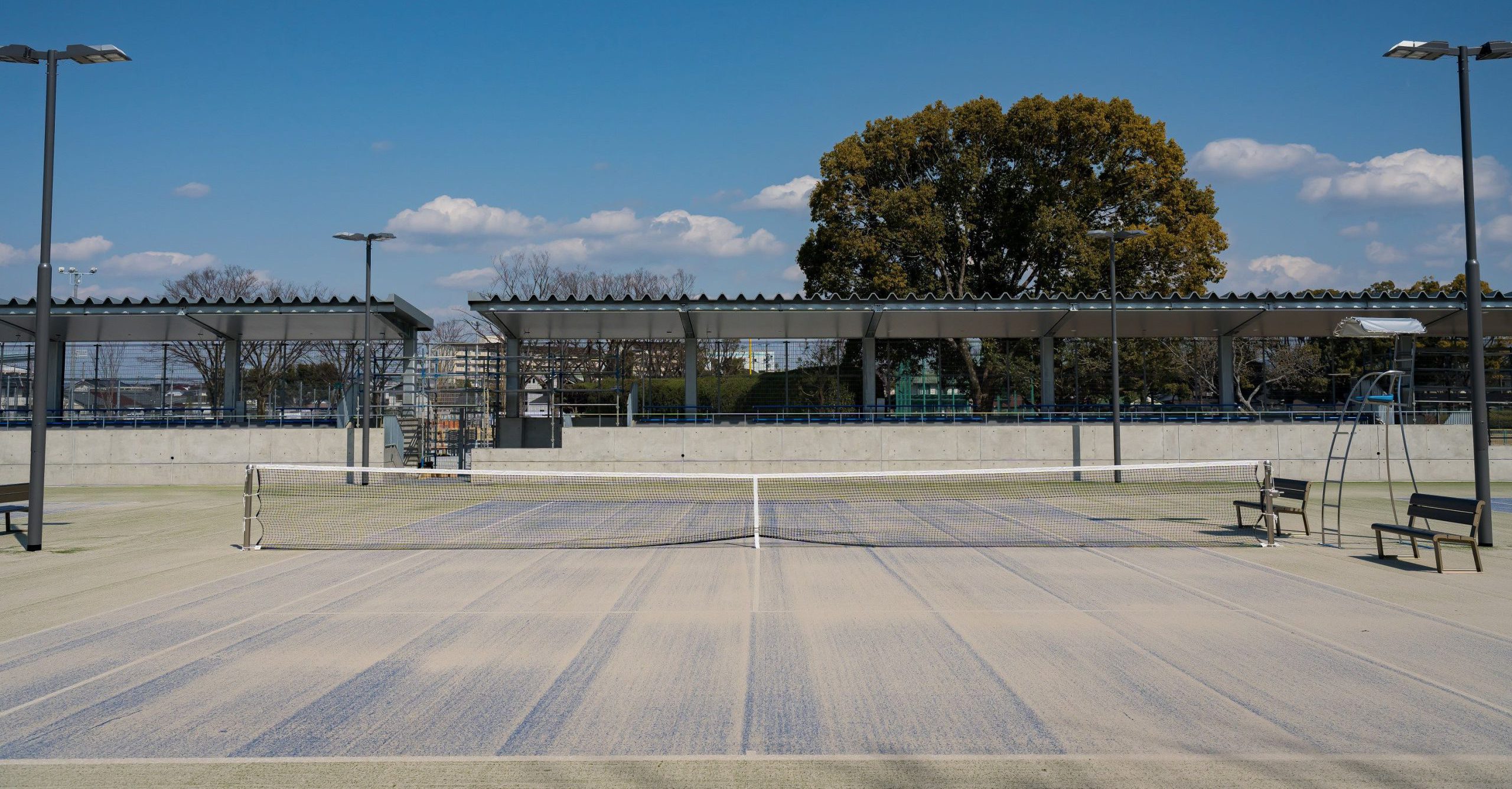 本宮運動公園内庭球場「テニスコートのリニューアル」 - 本宮市公式ホームページ