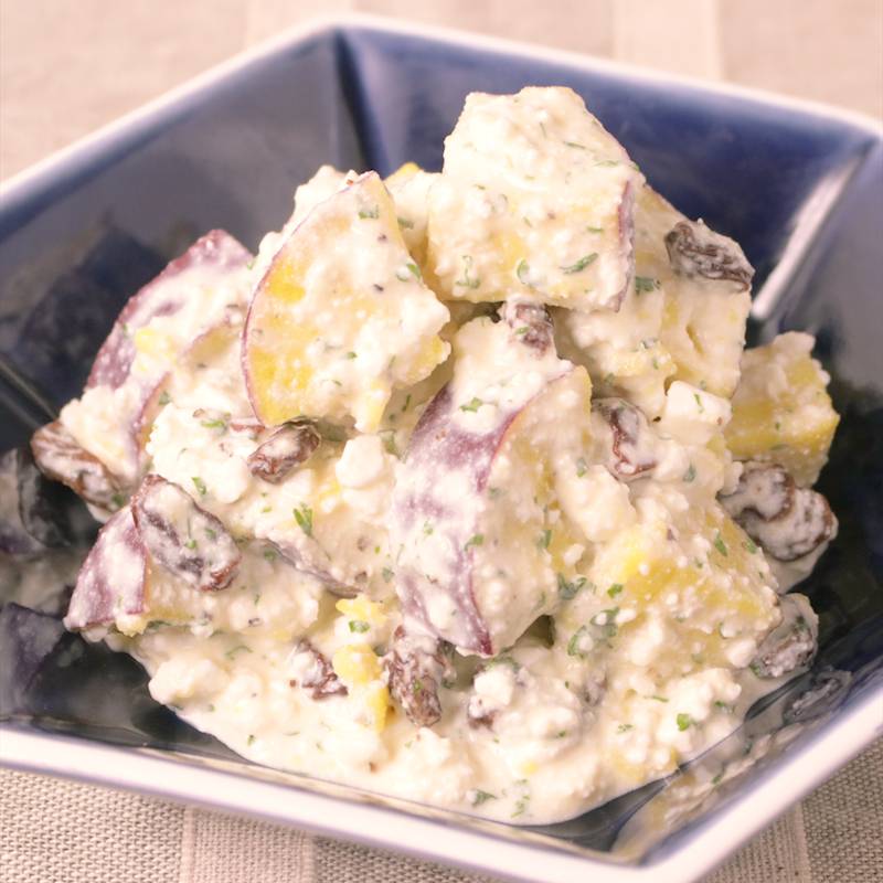 レンジで5分！ さつまいものおつまみサラダ やみつきの味♩