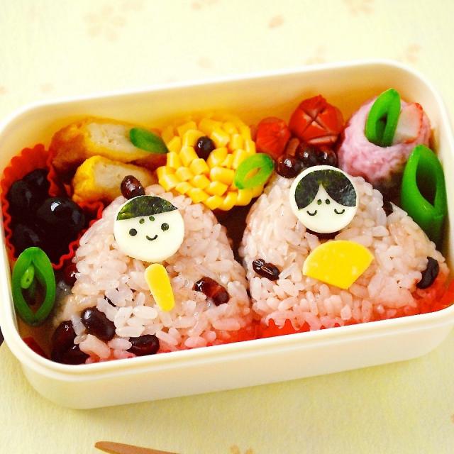 ひな祭り キャラおにぎりデコフードハローキティ Kinococo8888Snapdish スナップディッシュID:DumaXa