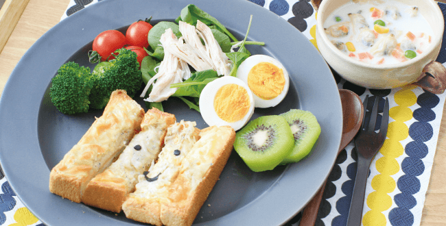 管理栄養士でアスリート♪バランス重視な私の「ワンプレート朝食」 - 朝時間.jp