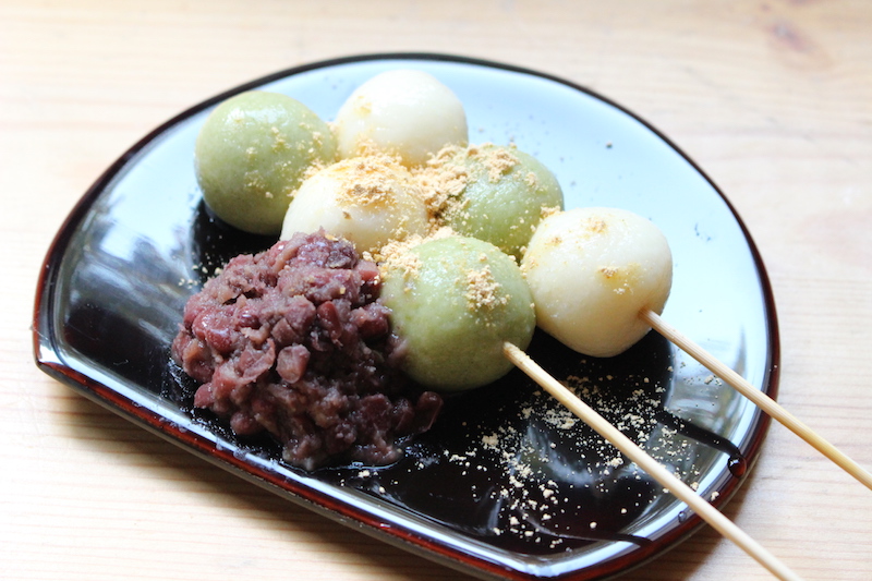 翌日も固くならない白玉団子