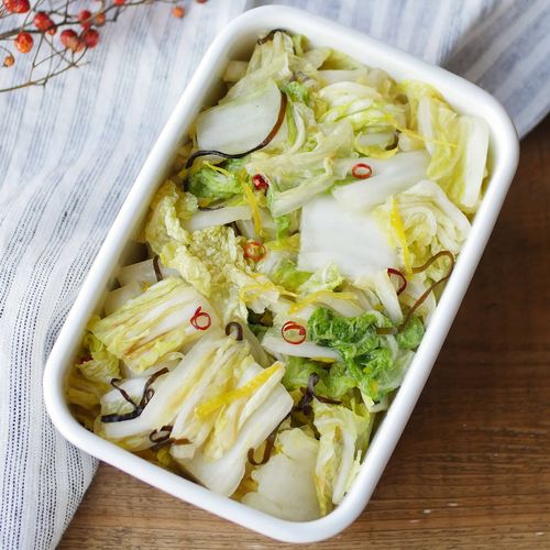 箸が止まらない！ 白菜のやみつきごまあえ