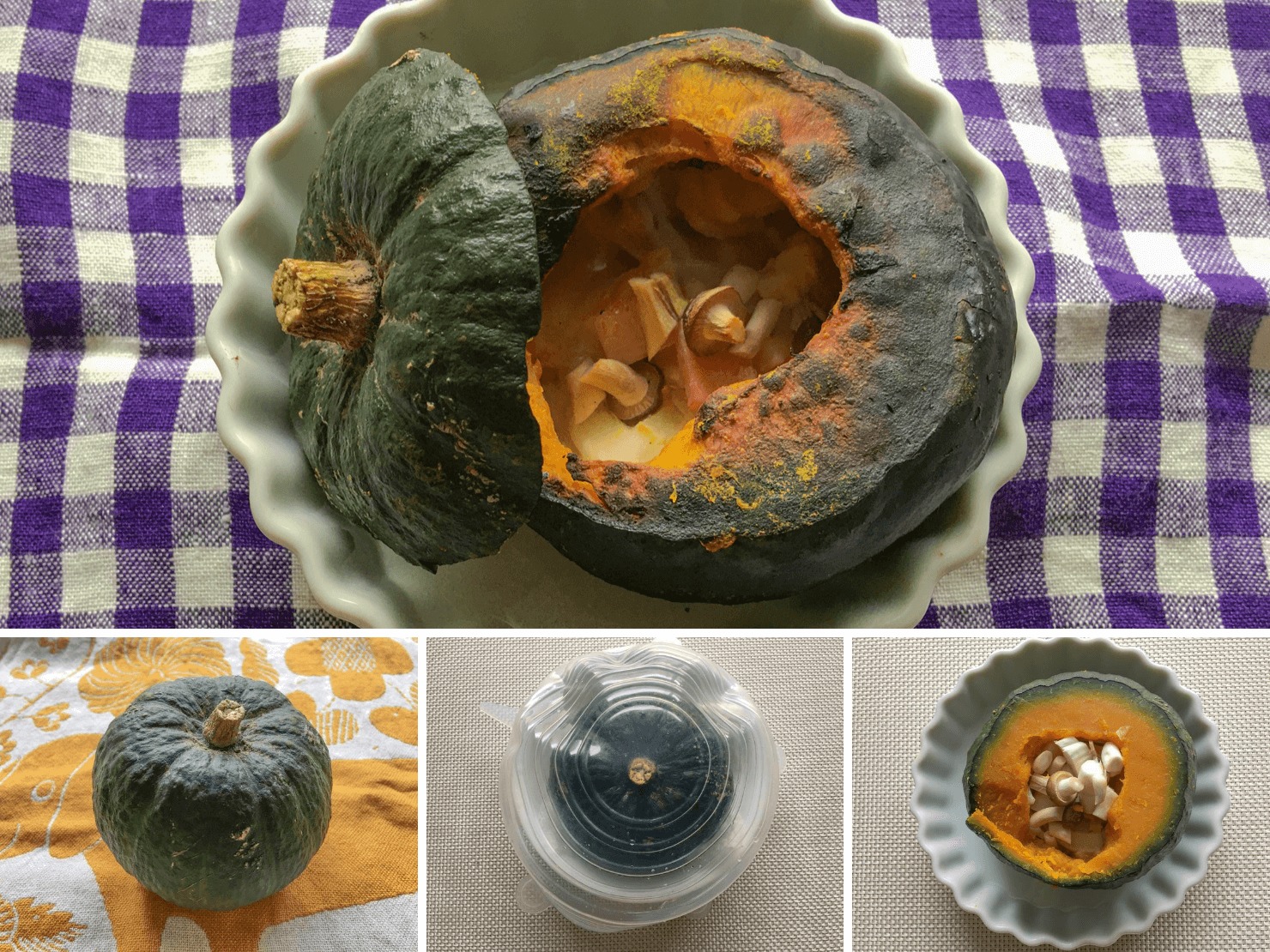 材料3つ!坊ちゃんカボチャのプリン