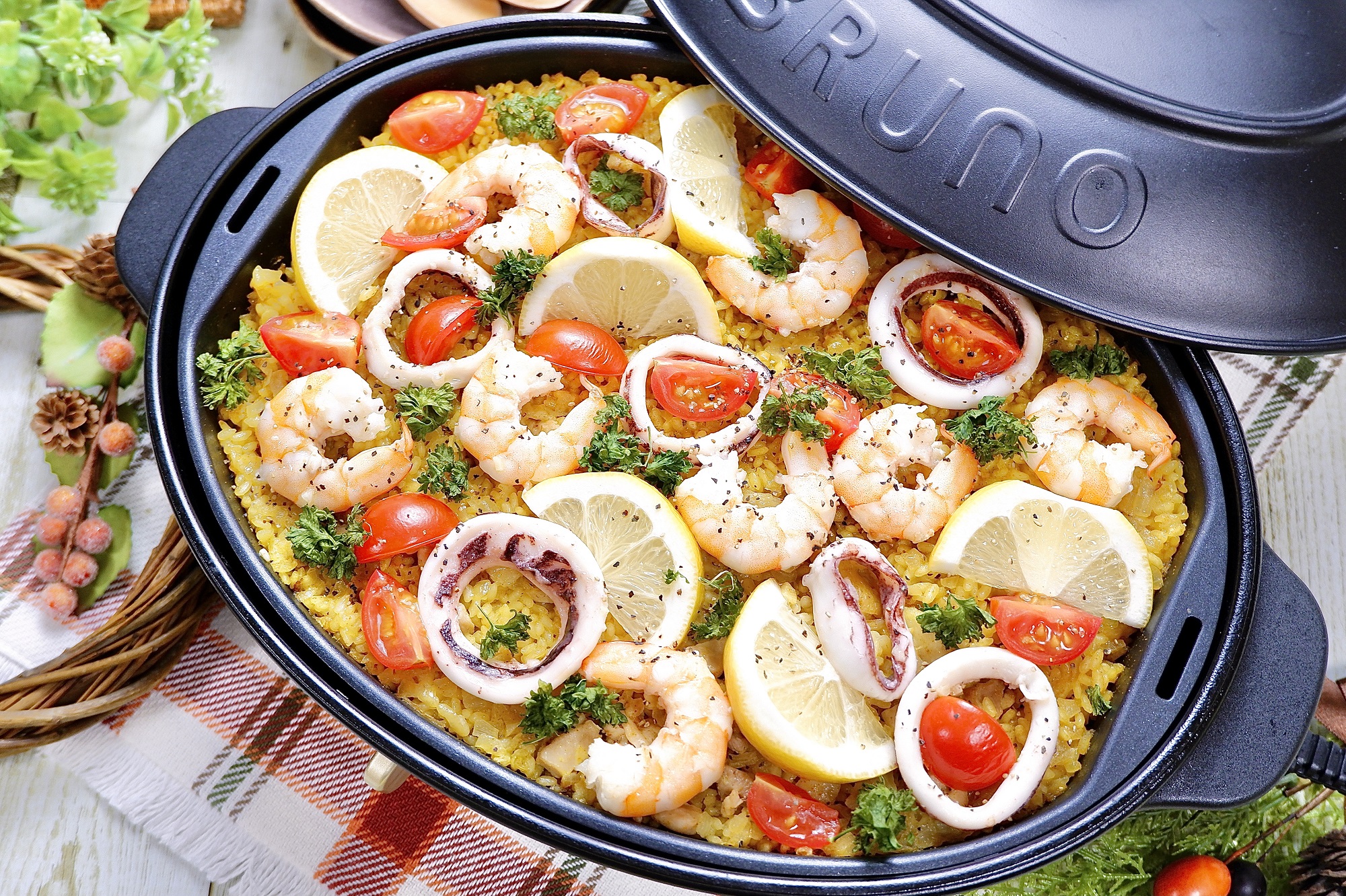 地中海風パエリアを自宅で簡単に♪夫婦で作る「スイーツ&カフェブログ」