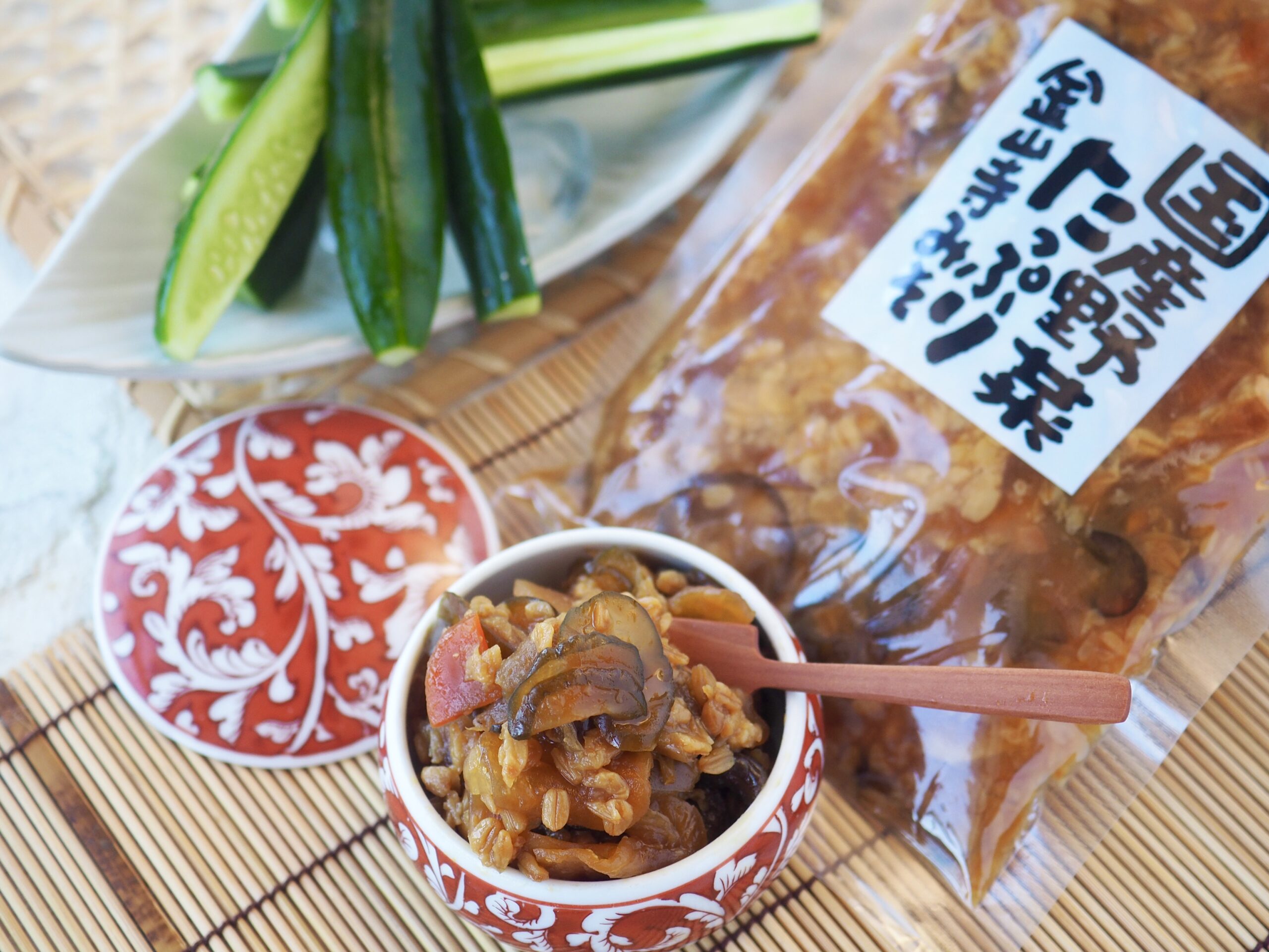 金山寺味噌できゅうりとかにかまの酢の物 by taako1552クックパッド簡単おいしいみんなのレシピが392万品