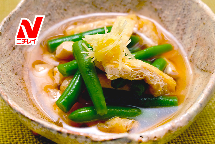 そのまま使える いんげん - レシピ - 冷凍食品・冷凍野菜はニチレイフーズ