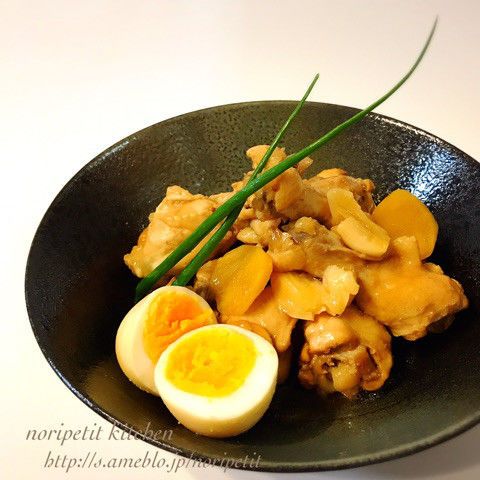 炊飯器でほったらかし！調味料3つで作る「鶏手羽ポン酢煮込み」はお肉が柔らか