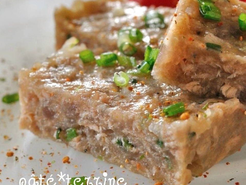 レモン風味のツナのパテ