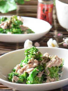 菜の花のツナマヨ和え by amemy934クックパッド簡単おいしいみんなのレシピが392万品