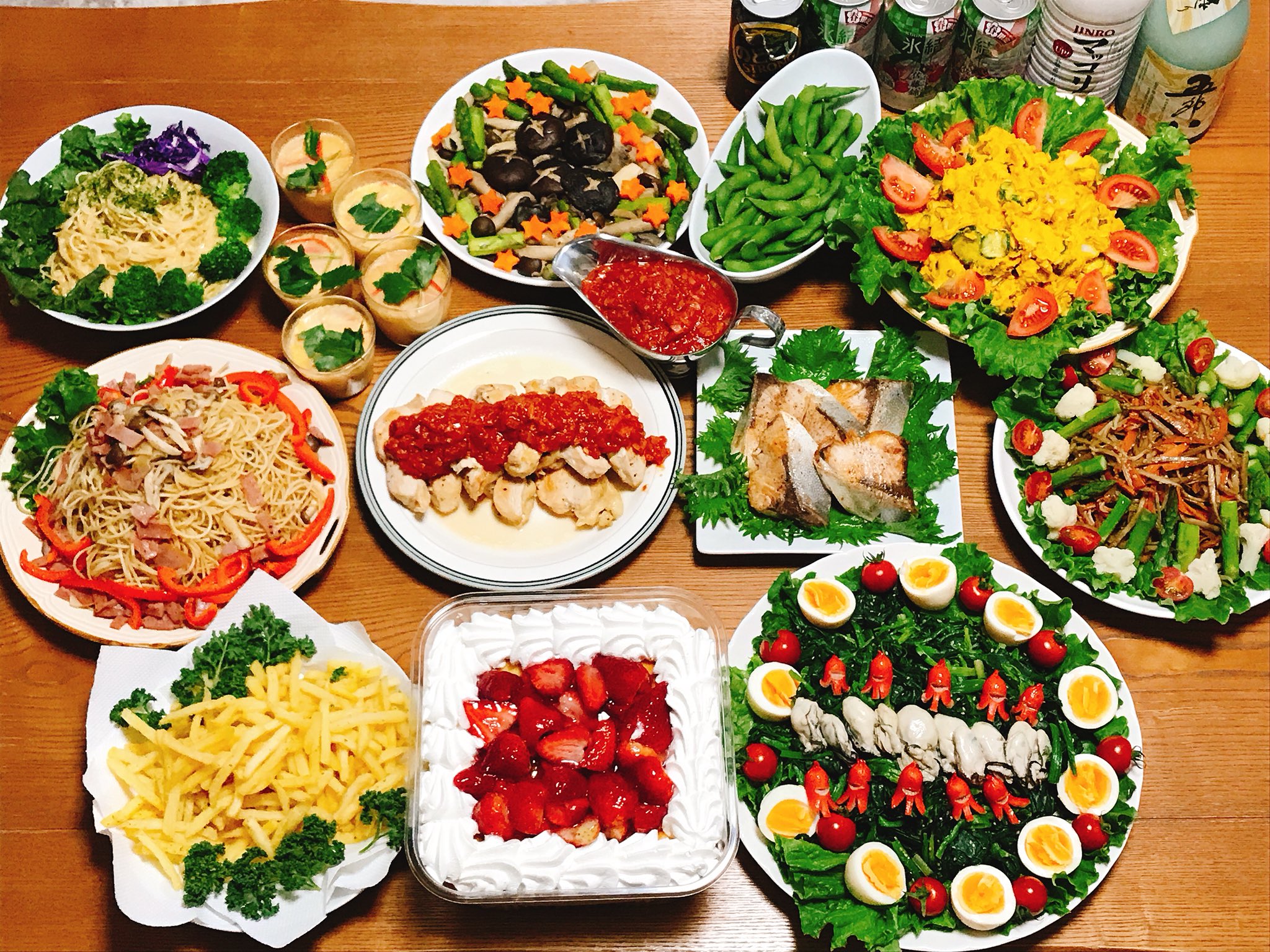 おうちで楽しむ夫の誕生日パーティー料理のレシピや作り方暮らしニスタ