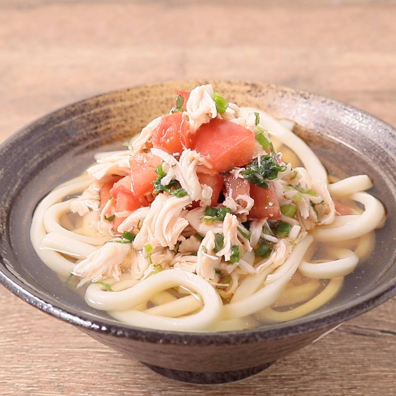 美味しくて爽やか！ 冷凍トマトを使った超簡単「こく旨冷やしトマトうどん」TOKYO MX+ プラス