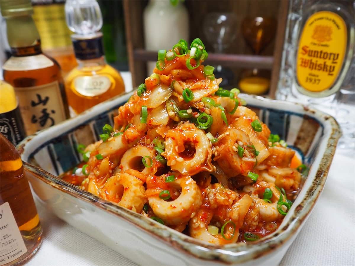 ピリ辛おつまみ豆腐