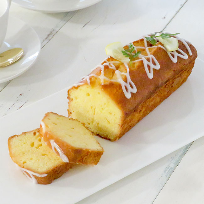 トースターで簡単！レモンパウンドケーキ 型不要