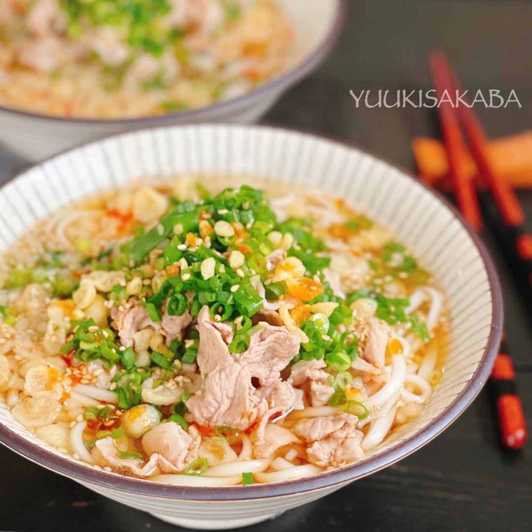 麺つゆで超簡単♡豚肉の肉うどん by さちクックパッド簡単おいしいみんなのレシピが392万品