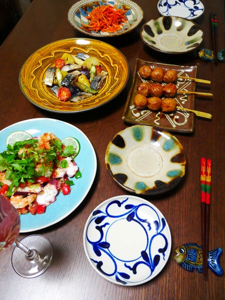 タコのセビーチェ