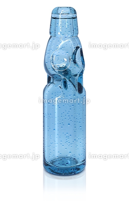 ラムネ瓶」からんころんのイラスト