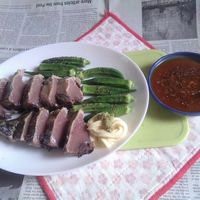 カツオのたたき韓国風