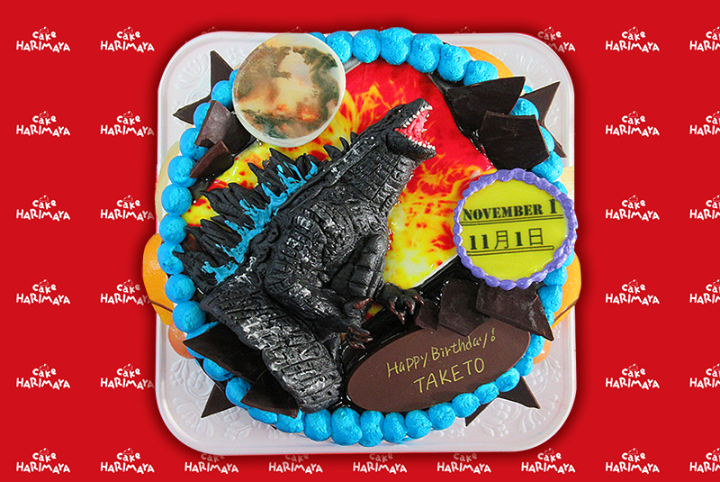 １.キャラクター立体ケーキPuff