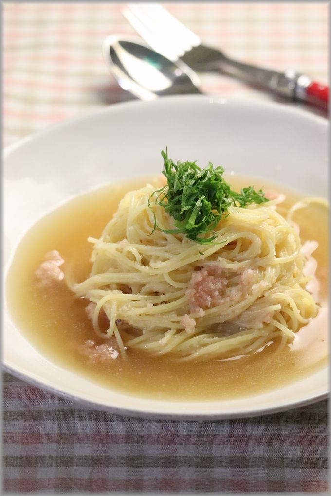 明太クリームパスタの献立でした~ 疑っちゃうの: うさぎ食堂へようこそ Powered by ライブドアブログ