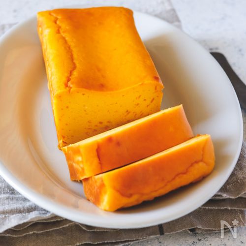 しっとり滑らか♡南瓜のチーズケーキ