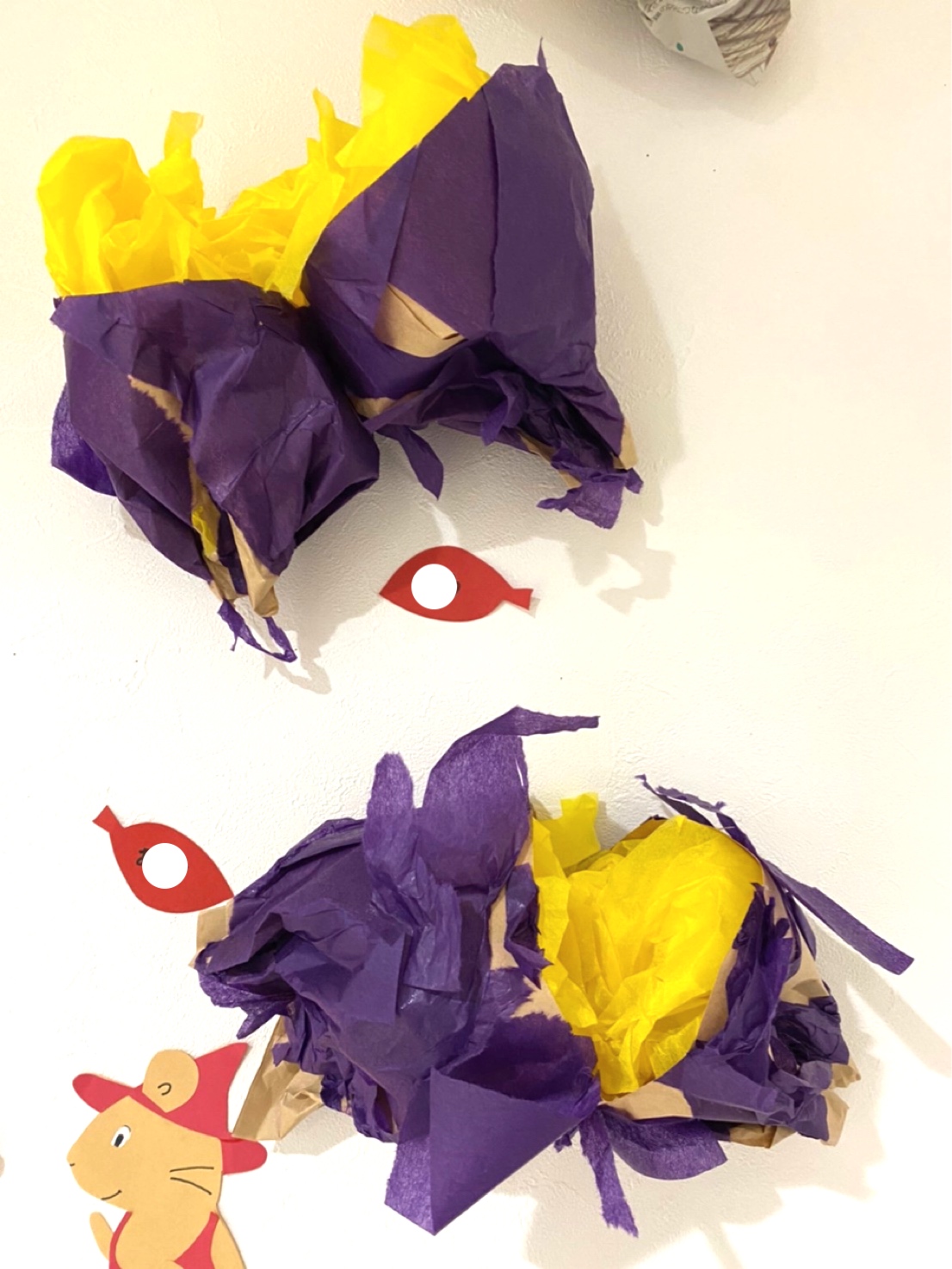 紙で作る栗・焼きいも さつまいも音声解説あり How to make paper chestnuts and roasted sweetpotatoes - YouTube