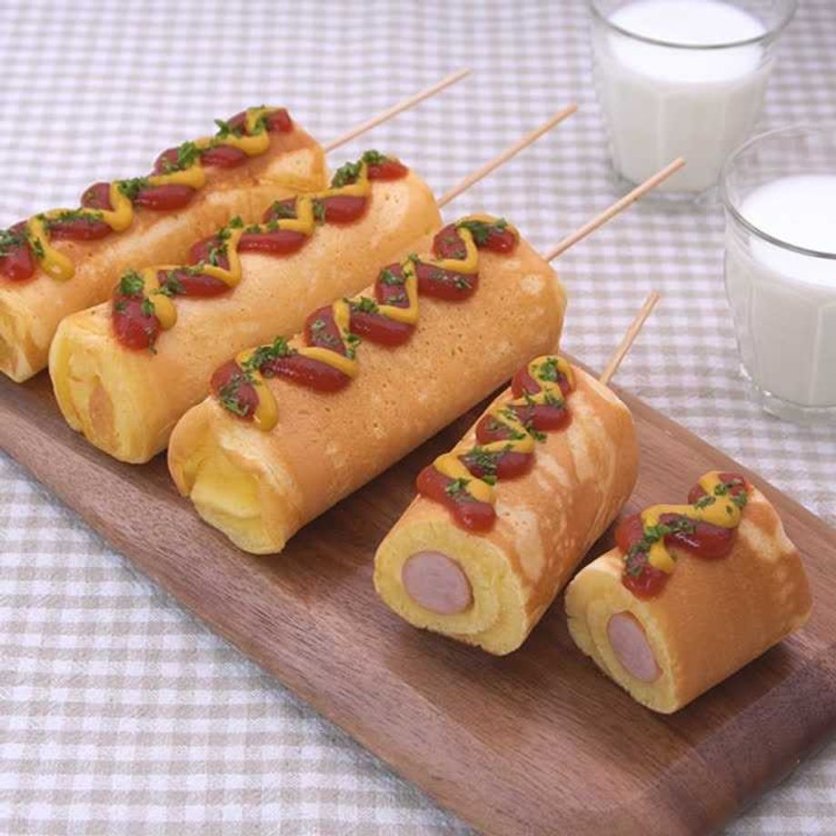 揚げないアメリカンドッグの簡単レシピ