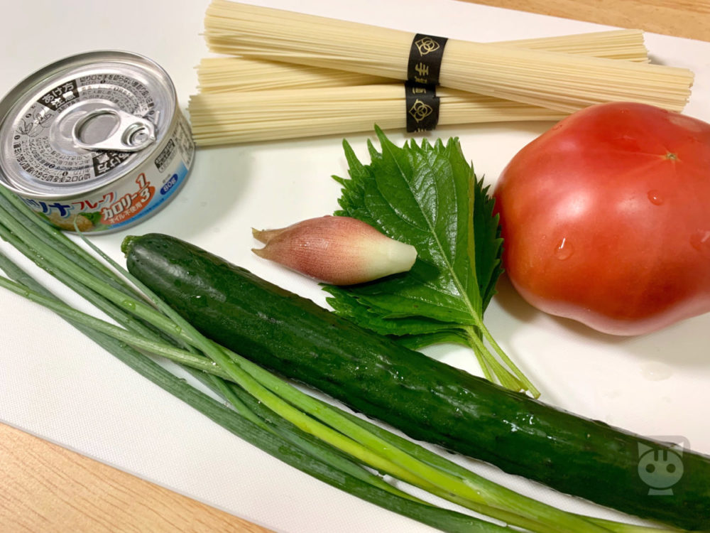 再現レシピ きのう何食べた?ツナとトマトのぶっかけそうめんの作り方を写真付きで解説!まつこの部屋