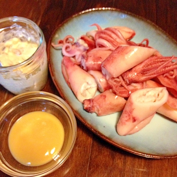 ボイルヤリイカのニンニク醤油炒め by □GAITOクックパッド簡単おいしいみんなのレシピが392万品