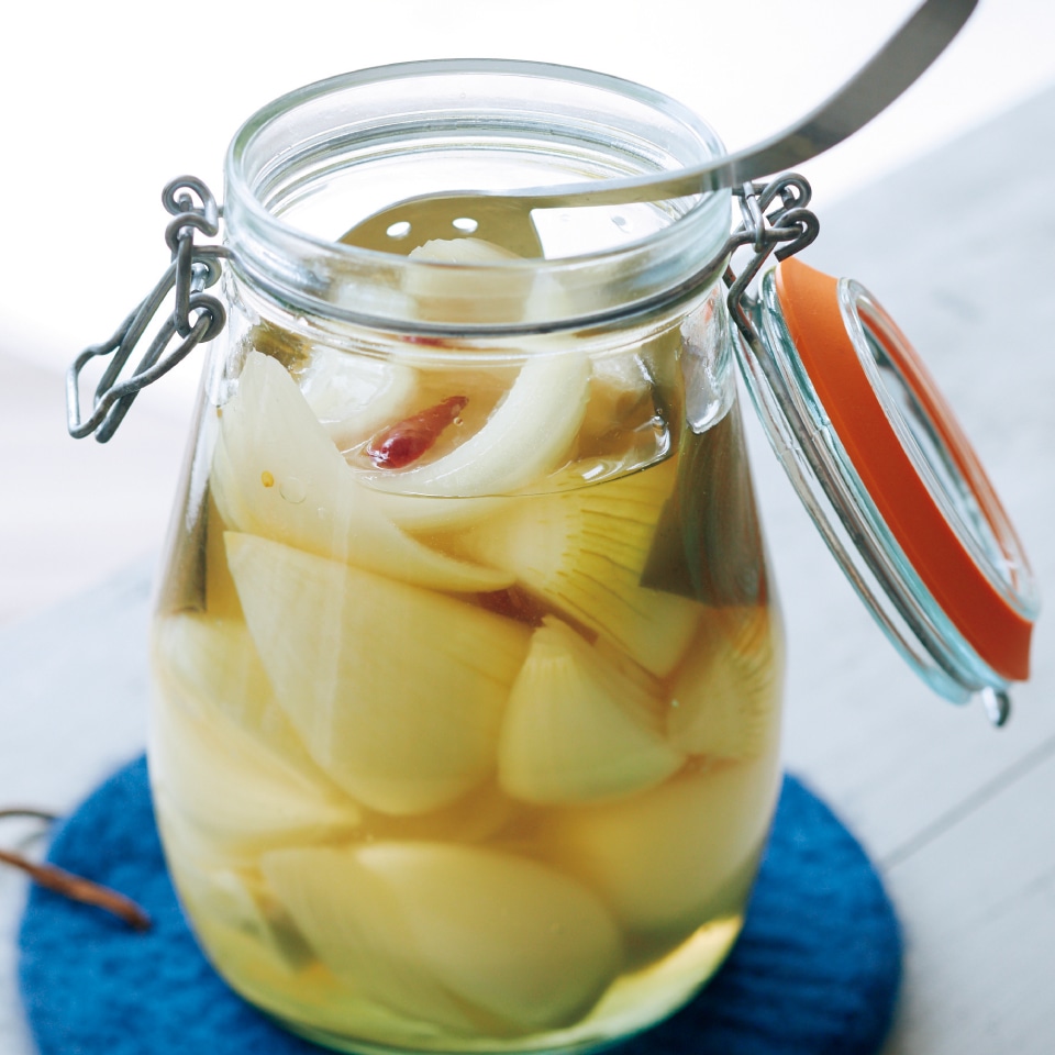 紫玉ねぎの甘酢漬けsaikosan