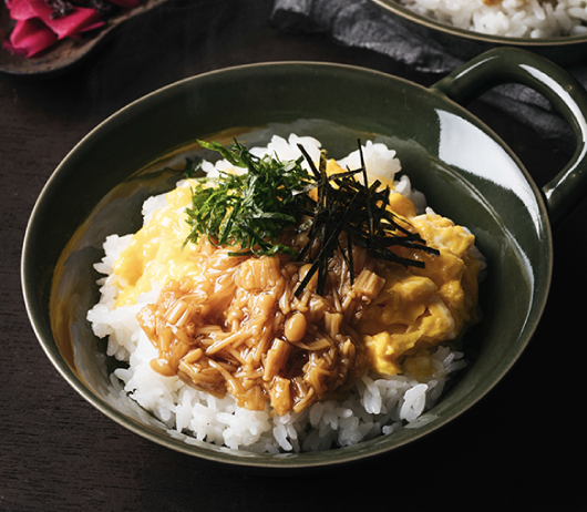 小松菜のなめたけあえ