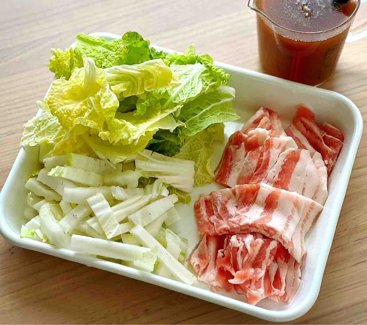 ♡豚こまと残り野菜の中華丼♡