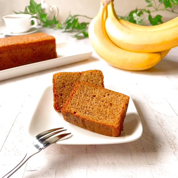 苺とバナナのケーキ