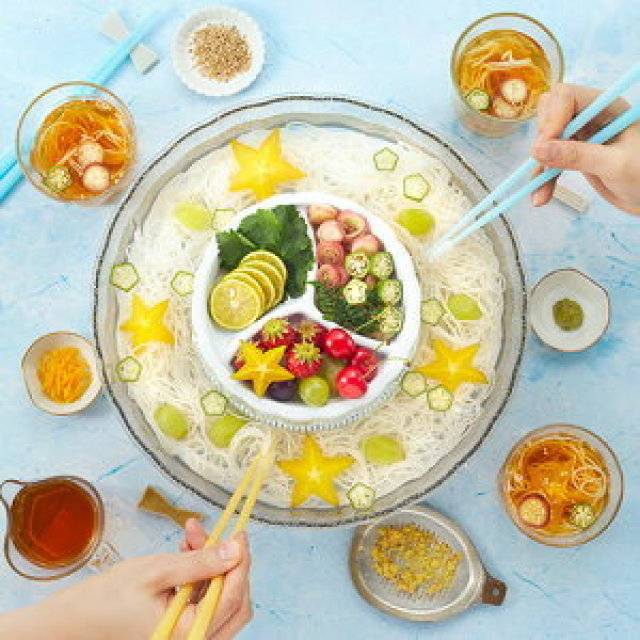 流しそうめんごっこ保育室ブログ