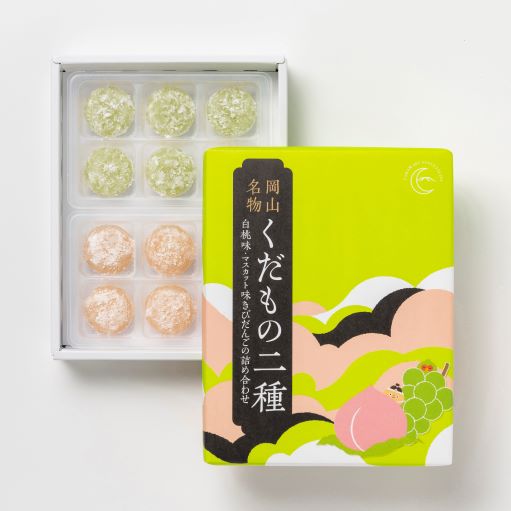 白桃きびだんご - 晴れの国 岡山のこだわりの逸品「おかやま果実」