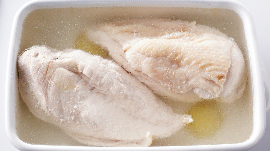 しっとりゆで鶏