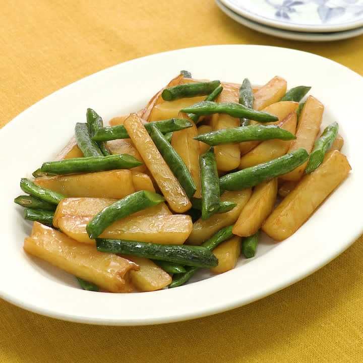 あとひと品やおつまみに!冷凍いんげんとちくわのわさびマヨ和えレシピセブンプレミアム公式