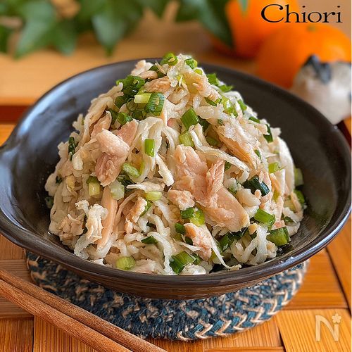 備蓄食材で作るおすすめ非常食！切り干し大根とツナ缶のあえ物カゴメ株式会社